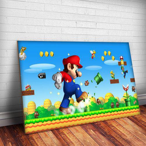 Placa Decorativa Super Mario Bros 6