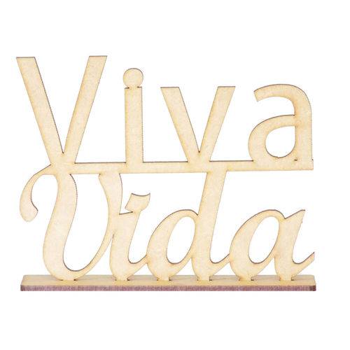 Placa Decorativa Viva Vida Clb – H018
