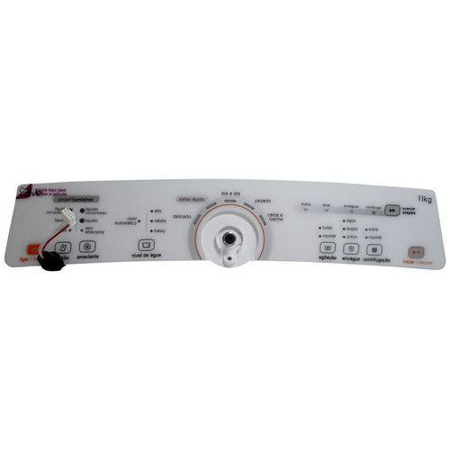 Placa Eletrônica Interface Lavadora Brastemp Console Branco Bivolt W10463579