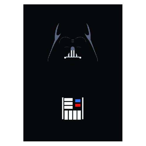 Placa em Mdf - Darth Vader - 28x21cm