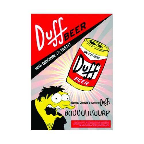 Placa em Mdf - Duff Beer