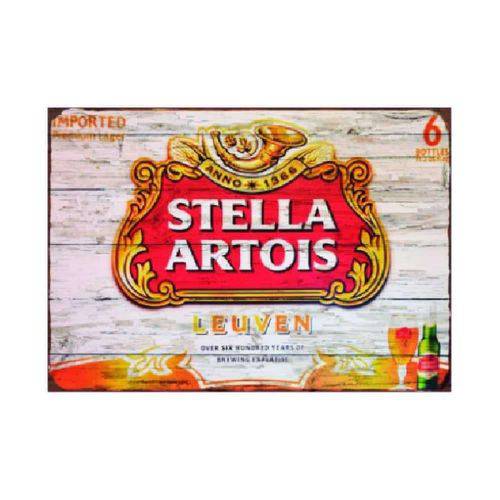Placa em Mdf - Stella Artois Leuven
