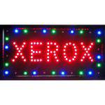 Placa Led Quadro Letreiro Luminoso Decorativo Xerox 1618