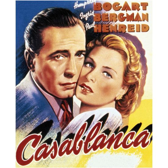 Placa Madeira MDF 20x25 Filmes Casablanca LPMC-015 - Litocart