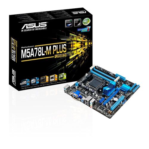 Placa Mãe Asus M5A78L-M PLUS para AMD AM3+ MATX M5A78L-M HDMI/DVI/VGA USB/3 2051