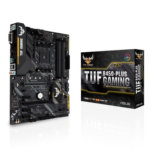 Placa Mãe Asus TUF B450-PLUS Gaming AMD AM4 Matx DDR4 2602