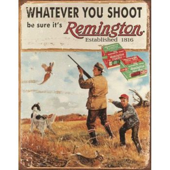 Placa Metálica Decorativa Rossi Remington Whatever Único