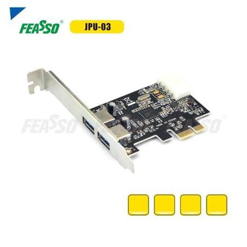 Placa PCI-Express JPU-03/FPU-03 USB 3.0 2 Portas 1096