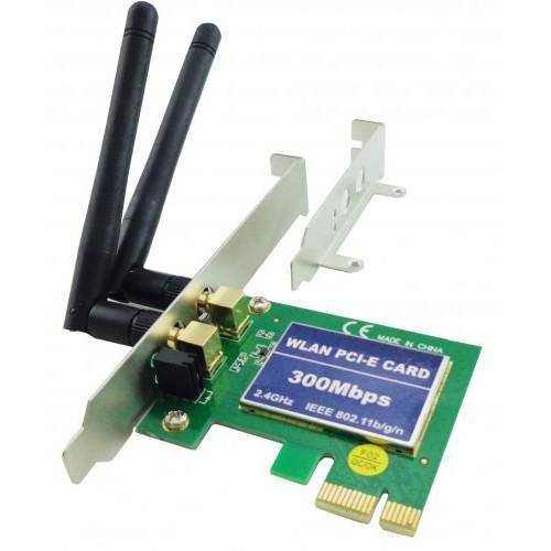 Placa Pci Express Wireless 300 Mbps Low Profile Feasso