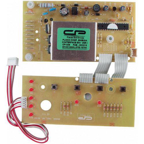 Placa Potência e Interface Lavadora Brastemp Cp1439 Bwb08a V.1