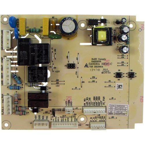 Placa Potencia Refrigerador Electrolux Dfi80 Di80 Dt80x 110v 64800638