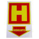 Placa Sinalizadora Hidrante Encartale-Ps16