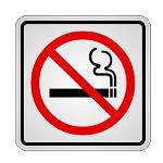 Placa Sinalizadora "Proibido Fumar" - Sinalize