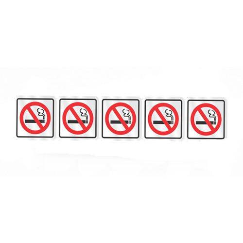 Placa Sinalize em Alumínio de Proibido Fumar