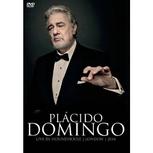 Plácido Domingo Live In Houndhouse London 2014 - DVD Música Clássica