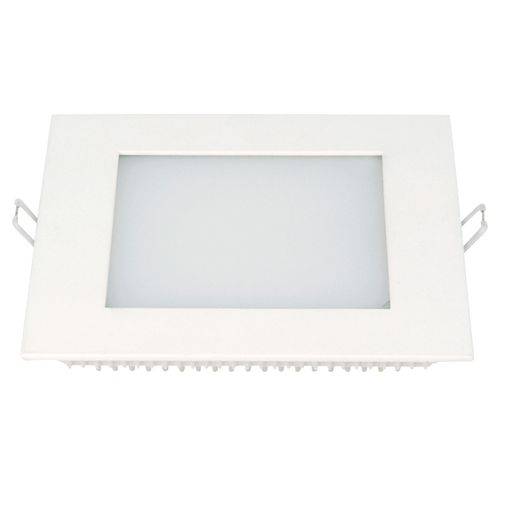 Plafon LED de Embutir 3000K Branco 24W Quadrado 30cm Taschibra