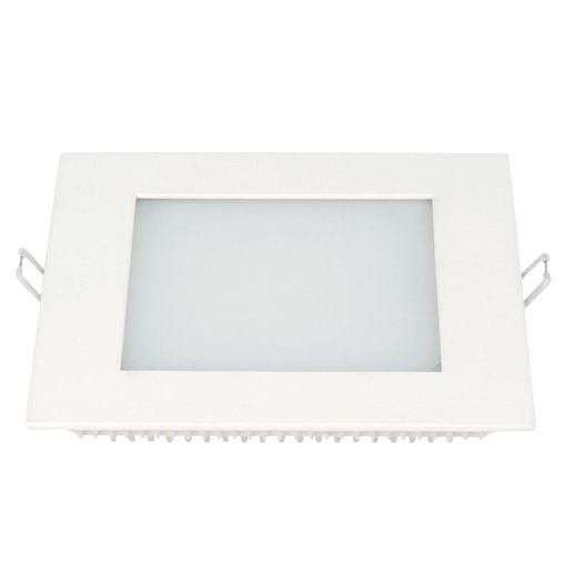 Plafon LED de Embutir 3000K Branco 6W Redondo 12cm Taschibra