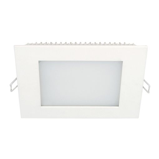 Plafon LED de Embutir 3000K Branco 3W Quadrado 8,5cm Taschibra