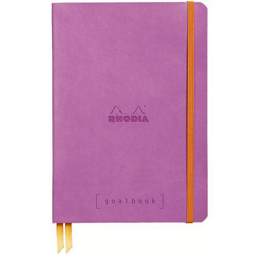 Planner Rhodia Goalbook 014 X 021 Cm 120 Fls Lilac 117751