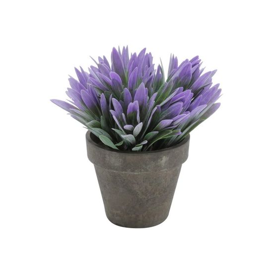 Plantas Artificiais Traditional Vase Flores Escurecidas Verde