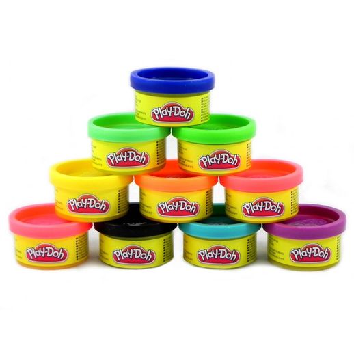 Play Doh 10 Mini Potes Coloridos - Hasbro