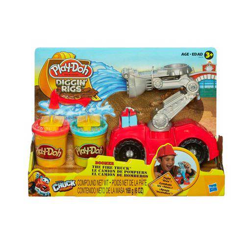 Play Doh - Bombeiro Chuck e Seus Amigos - Hasbro