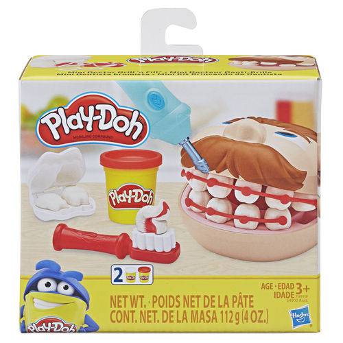 Play Doh Mini Clássicos Brincando de Dentista Hasbro