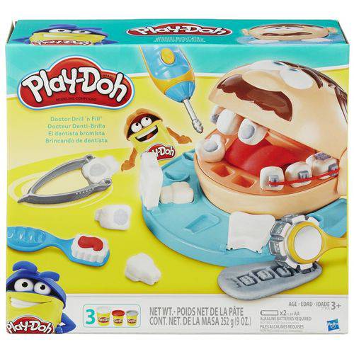 Play Doh Playset Brincando de Dentista - 37366 - Hasbro