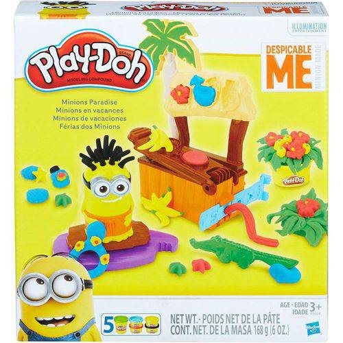 Play Doh Playset Paraiso dos Minions B9028