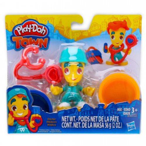 Play-Doh Town Conjunto Médico B5981 - Hasbro