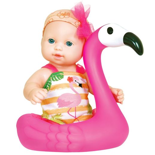 Play Time Banho do Bebê Flamingo - Cotiplás
