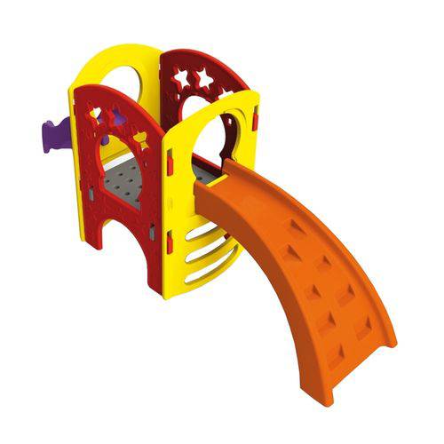 Playground Infantil Xalingo Modular Space com Escorregador