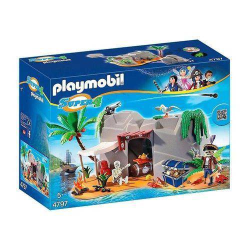 Playmobil - 4797 - Super 4 - Caverna Pirata