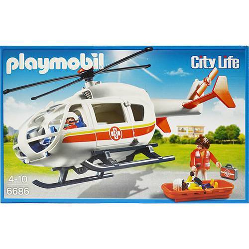 Playmobil 6686 Helicóptero de Emergência Médica