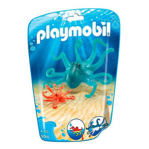 Playmobil - Animais Marinhos - Filhotes - Polvo - 9066 - Sunny