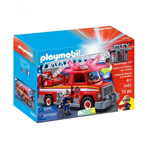 Playmobil City Action - Caminhão de Bombeiro com Escada - Sunny