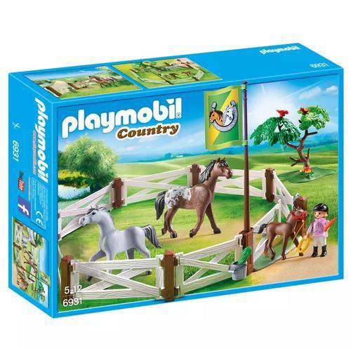 Playmobil Country Cercado com Cavalos - Sunny