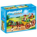 Playmobil Country - Charrete com Cavalos - 6932 - Sunny