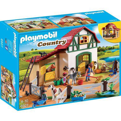 Playmobil Country Fazendinha com Pôneis - Sunny
