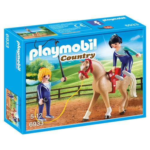 Playmobil Country - Treinamento de Cavalos - 6933 - Sunny