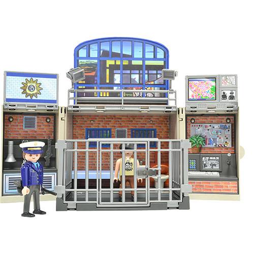 Playmobil Estação de Polícia Game Box - Sunny Brinquedos