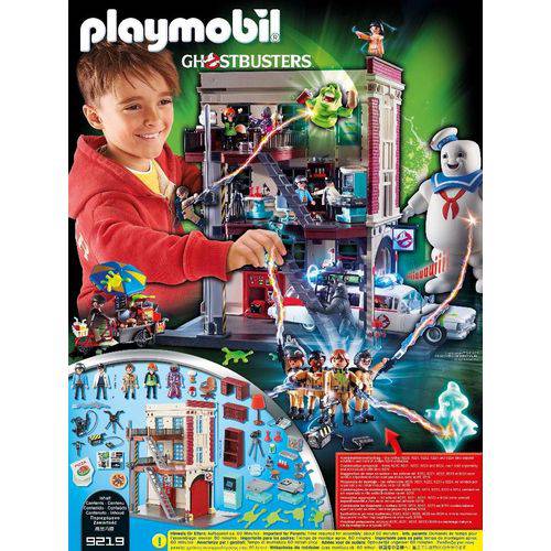 Playmobil Ghostbusters (Caça-Fantasma) - Quartel General