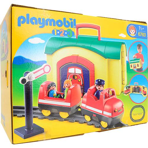 Playmobil Maleta Trenzinho - Sunny Brinquedos