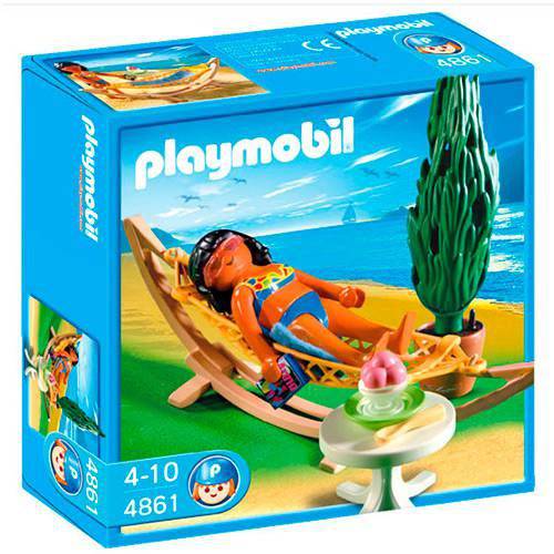 Playmobil Mulher na Espreguiçadeira
