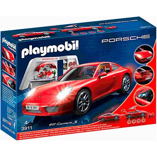 Playmobil Porsche 911 Carrera S - Sunny Brinquedos