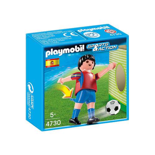 Playmobil Sports And Action - Jogador de Futebol da Espanha - 4730