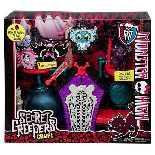 Playset Cripta Monster High Segredos Monstruosos - Mattel