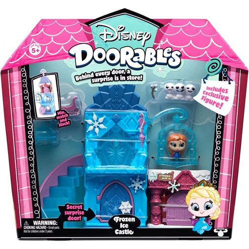 Playset Doorables Disney - Castelo de Gelo da Frozen - DTC