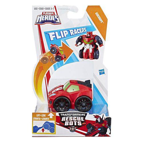 Playskool Heroes Transformers Flip Racers Sideswipe C0214/C1905 - Hasbro