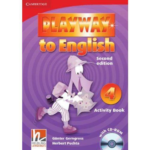 Playway To English 4 - Activity Book With CD-ROM - 2 Ed.